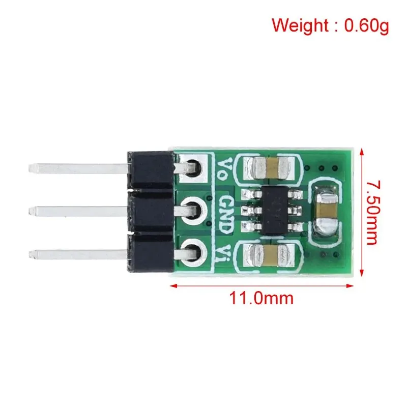 5PCS Mini 1.8V 3V 3.7V 5V to 3.3V Boost & Buck Low Noise Regulated Charge Pump 2 in 1 DC/DC Converter