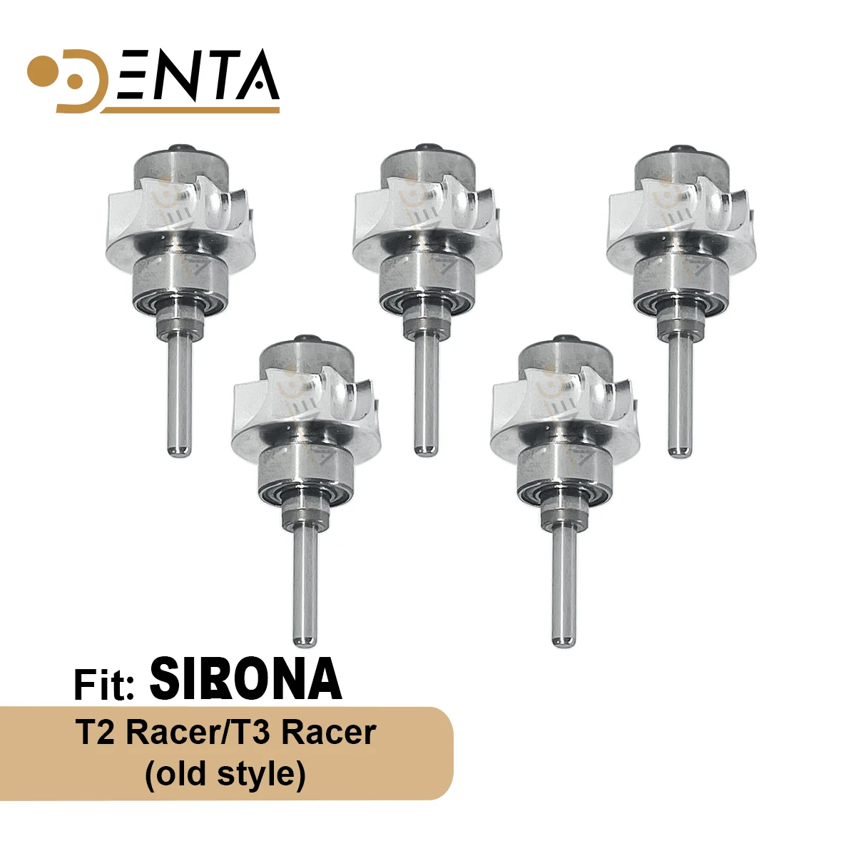 39 Dental High Speed Handpiece Cartridge fit Sirona T2/T3 Racer Old Push Button Handpiece Ceramic Bearing Dental Cartridge Rotor