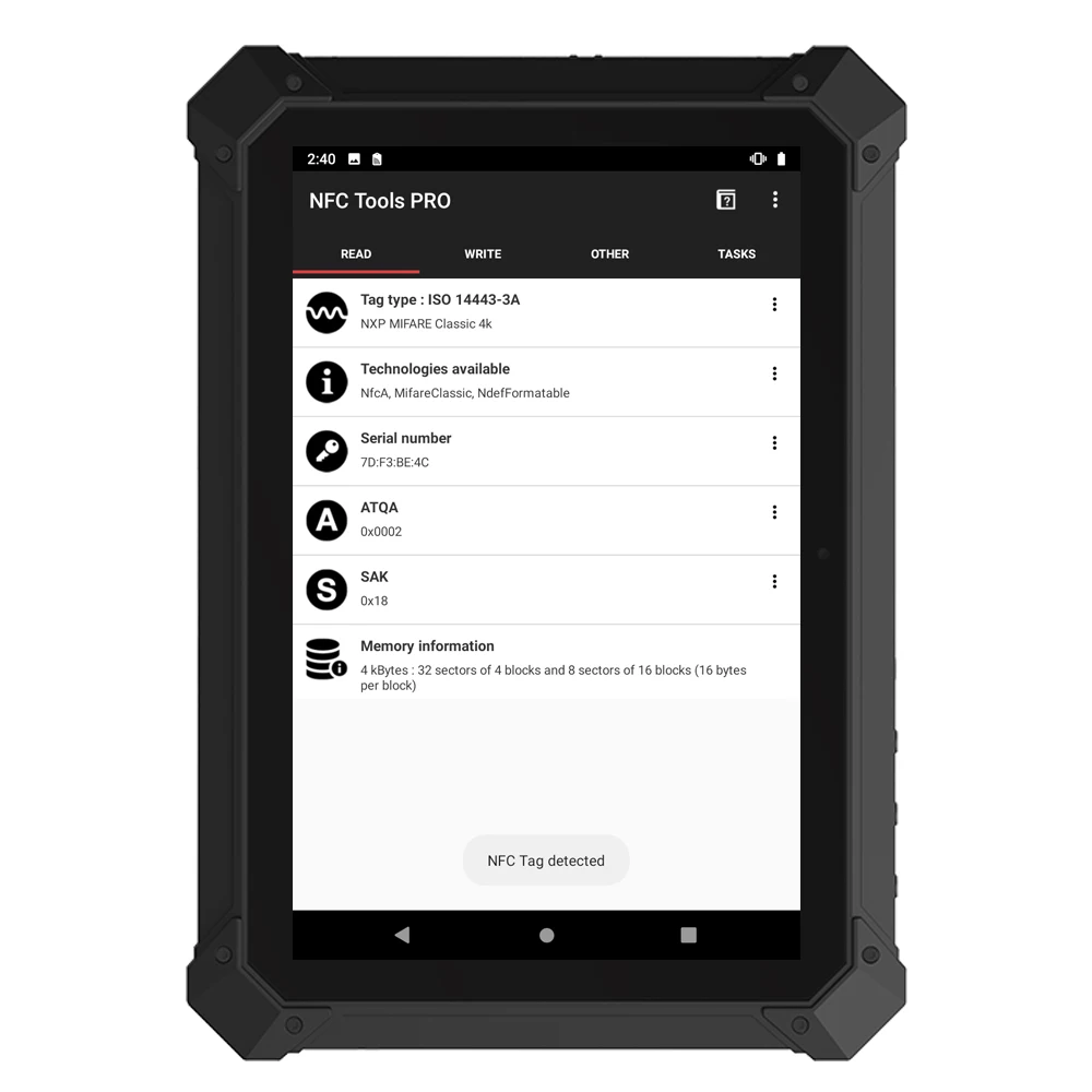 Tablet PC industriale robusto Android da 10 pollici IP67 antigoccia per esterni Tablet PC UHF RFID biometrico per impronte digitali QR Scanner Tablet PC