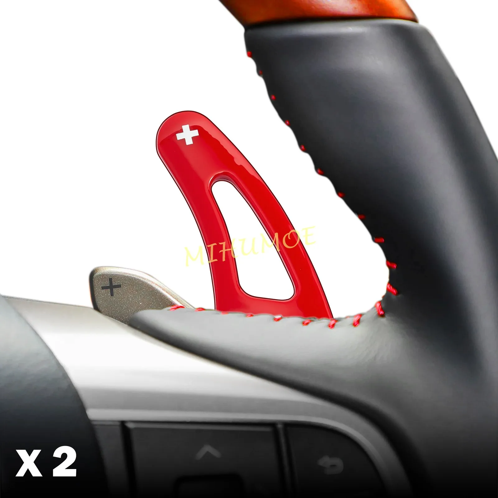 

2Pcs Steering Wheel Shift Paddle Shifter For 2016-2020 RX200t / RX300 / RX350 / RX450h GS200t / GS250 / GS300 / GS350 / GS450h