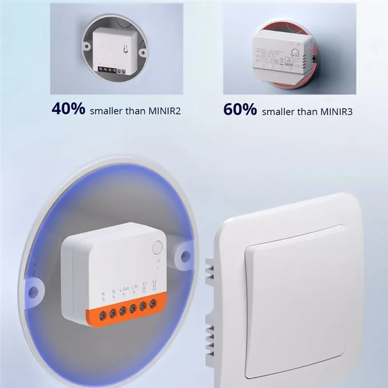 ABXF-สมาร์ท Wifi Light Controller ตัวควบคุมอัจฉริยะรีโมทคอนโทรล 2-Way Controller เสียง/App Control ตัวควบคุมปุ่มอัจฉริยะ