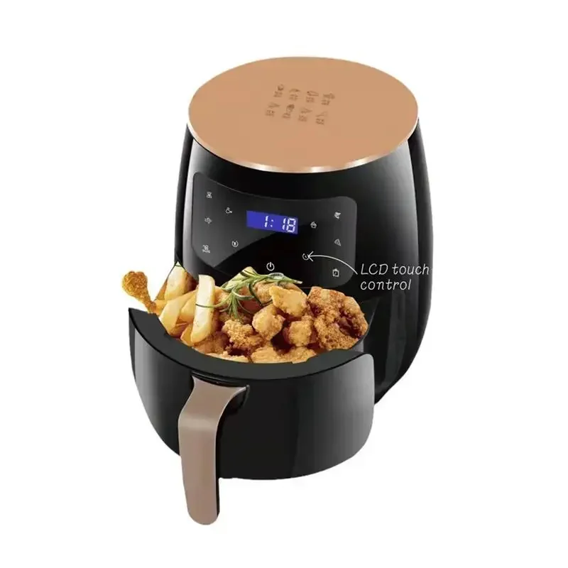 DK104: Smart Air Fryer Oven, 2023 MultiFunction OilFree Digital Fryer, Automatic Cooking Appliance, Touchscreen Fryer for