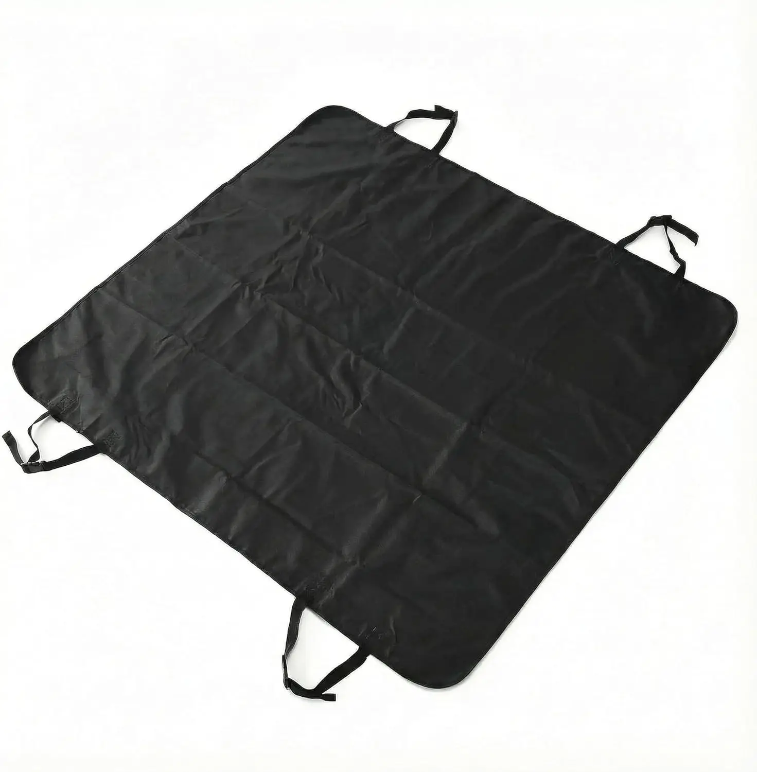 

Dog Hammock Car Seat Cover - 100% Waterproof 600D Heavy Duty | Scratch-Proof Nonslip Back Seat Protector with Side Flaps for