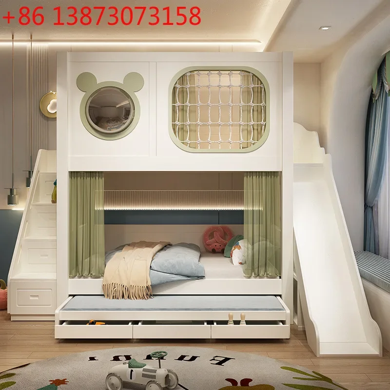 

Space capsule upper and lower beds Bunk beds Children's beds