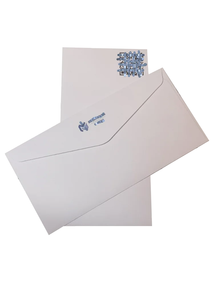 Personalize Wood Pulp Paper Envelope Custom Business Envelopes