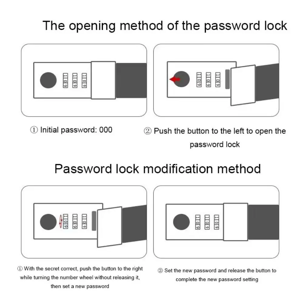 Retro 200 Pages A5 Notebook Thickened with Coded Lock Password Lock Notebook Portable Protecting Secrets Diary Book Stationery