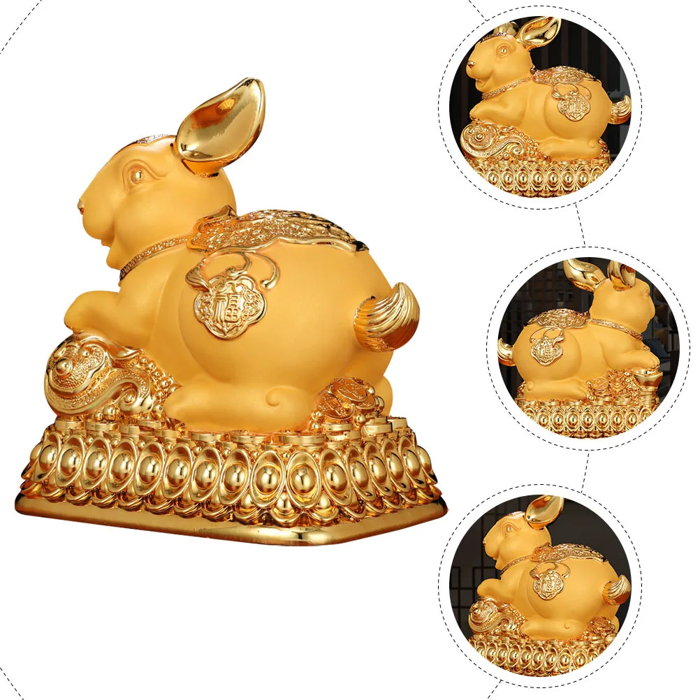 

Piggy Bank Rabbit Saving Pot Decor Coins Container Bunny Bunnie Money Banks