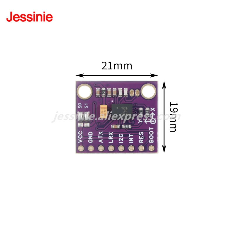 5 szt./1 szt. GY BNO055 9DOF 9-osiowy czujnik położenia AHRS Akcelerometr Żyroskop Magnetometr Moduł czujnika dziewięcioosiowego — zdjęcie produktu 4