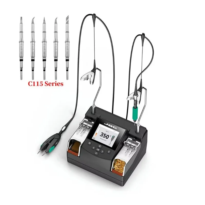 New Product NASE-2C Digital Soldering Station Including NT115-A Soldering Pencil C115 Series Tweezer Offers Discounted N