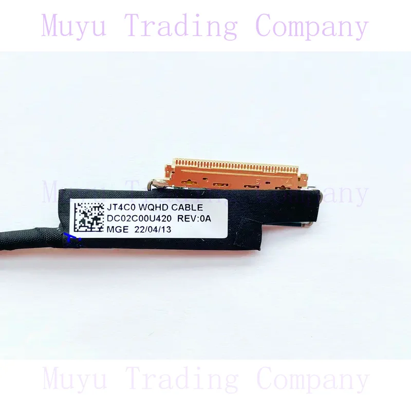 New for ThinkPad p14s T14 Gen 3 Gen 4 LED LCD LVDS cable WQHD 40pin 5c11c126 48 dc02c00u400 dc02c00u410 dc02c00u420