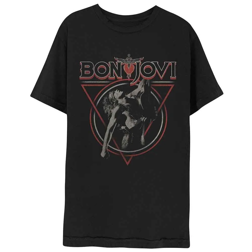 Hot Sale Bon Jovi Forever Tour 2026 Poster Graphic Print T-Shirt Men Women Loose Casual Oversized O-neck Cotton Summer New Tee