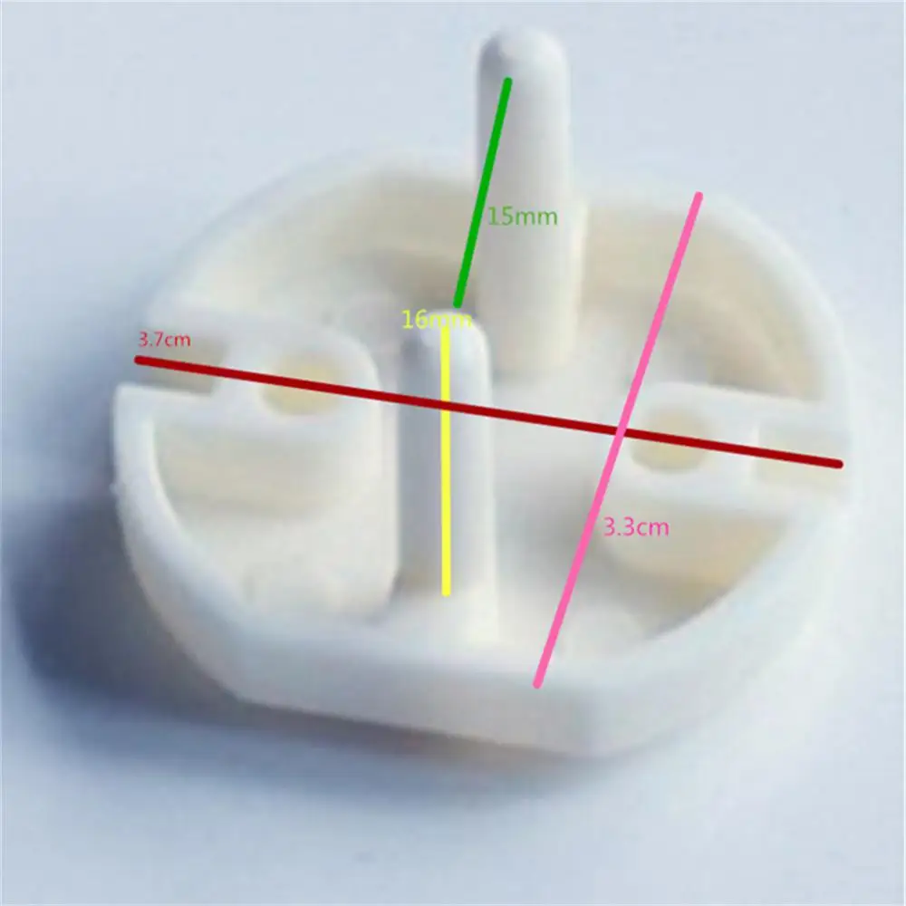 1 ~ 10 szt. Standard ue pokrowiec na gniazdo listwy zasilającej dla dzieci ochrona bezpieczeństwa elektryczne wtyczki przeciwwstrząsowe osłona