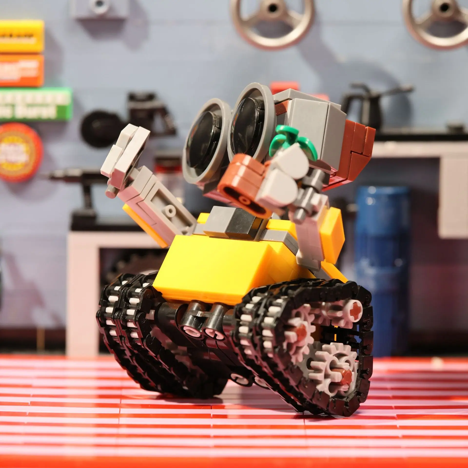 2026 Hot Mini Wall-E Building Block Kit MOC Idea Technical Classic Movie Model Building Block Assembly Children's Toy Gift*