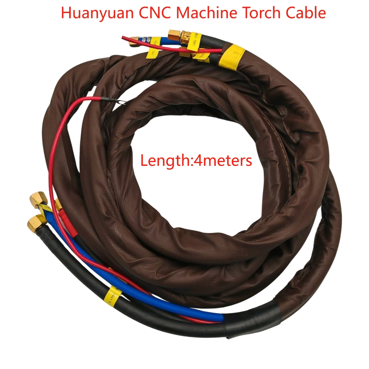 

4meters Cable fit Wulian Pan Ocean FY-A200H FY-XF300H FY-XF400H Plasma Torch HuanYuan Connector LGK200 LGK300 CNC Machine