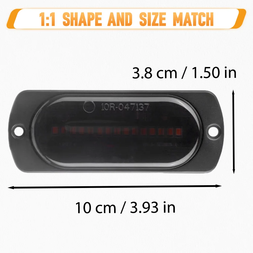 2 PCS 12V-24V 15 LED Side Marker Light Warning Lamp For Trucks, SUVs, Lorries, RVs, Boats Signal light Pilot Lamp