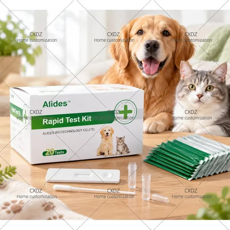 Canine Distemper Virus CDV Test Strips Detection Cards Paper Kit Whole Box for Dog Pet Health Screening Diagnostic Tool