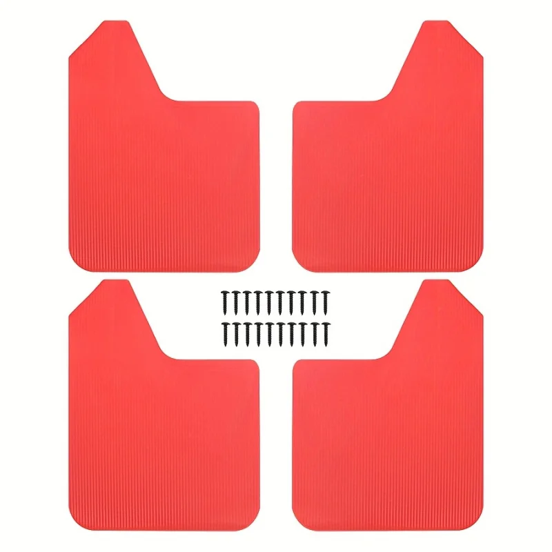 

4pcs Universal Car SUV Mud Flaps Mudguards Front Rear Fender Splash Guard Parts