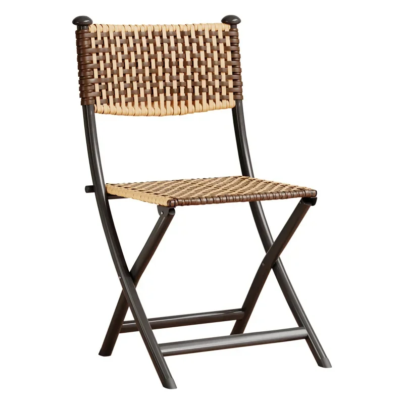 For Chair Wood Dining Portable Leg Mesh Adjustable Folding Cushioned Solid Kitchen Restaurant Cafe Breathable Chair Fabric Stack
