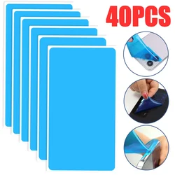 Blue Dust Removal Glue Sticker For Mobile Phone Tablet Laptop Screen Charging Port Keyboard Universal Dustproof Cleaner Stickers