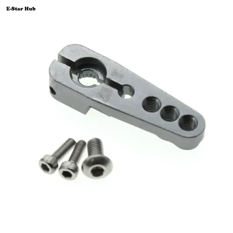 E-Star Hub1:10 RC Car 25T Servo Arm Hole Spacing 12 16 20mm Horn Upgrade Spare Part for 1/10 1/8 RC Crawler Servo Motors