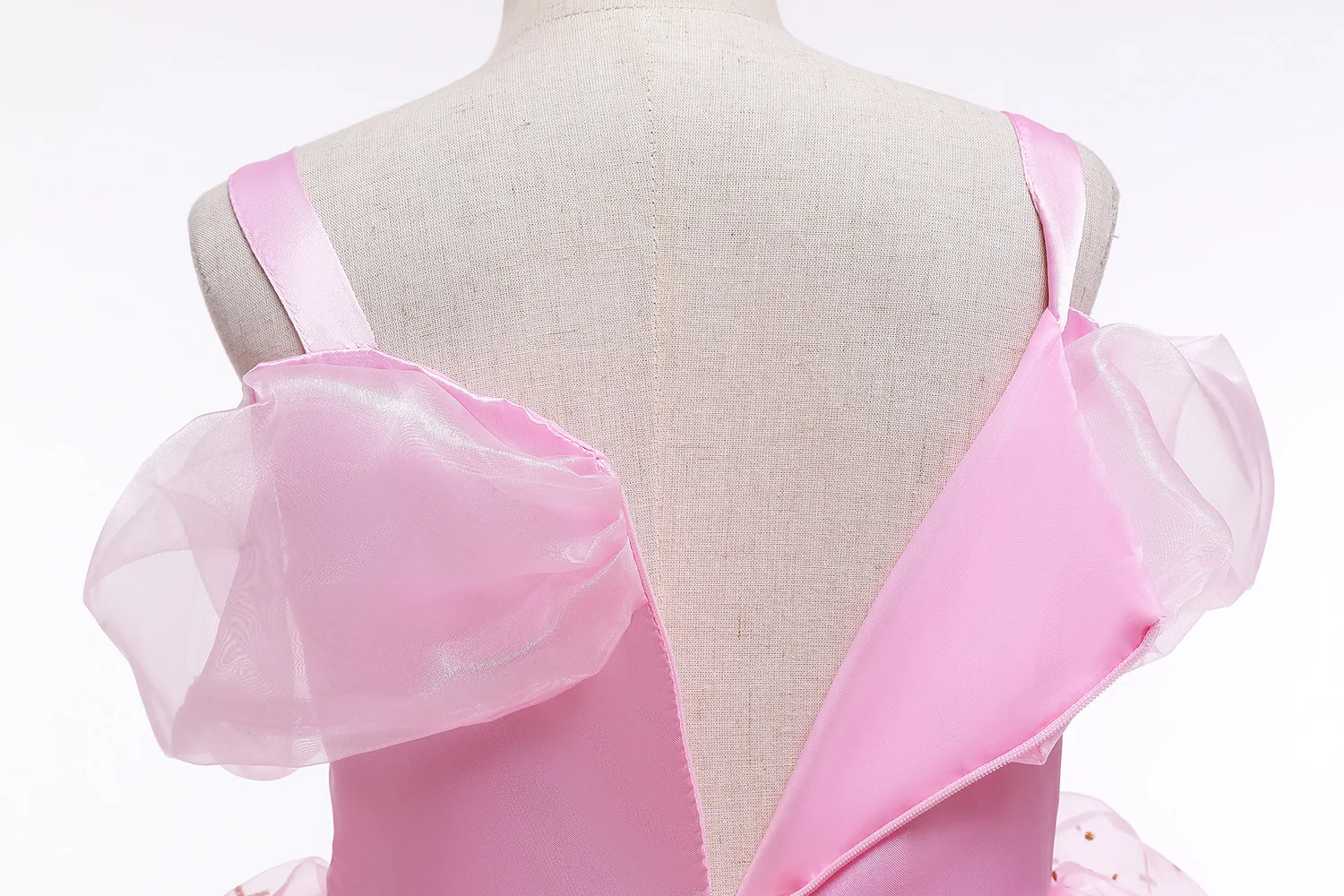 Girls Pink Princess Dress Off  - огляд і ціна Baby Clothing Size