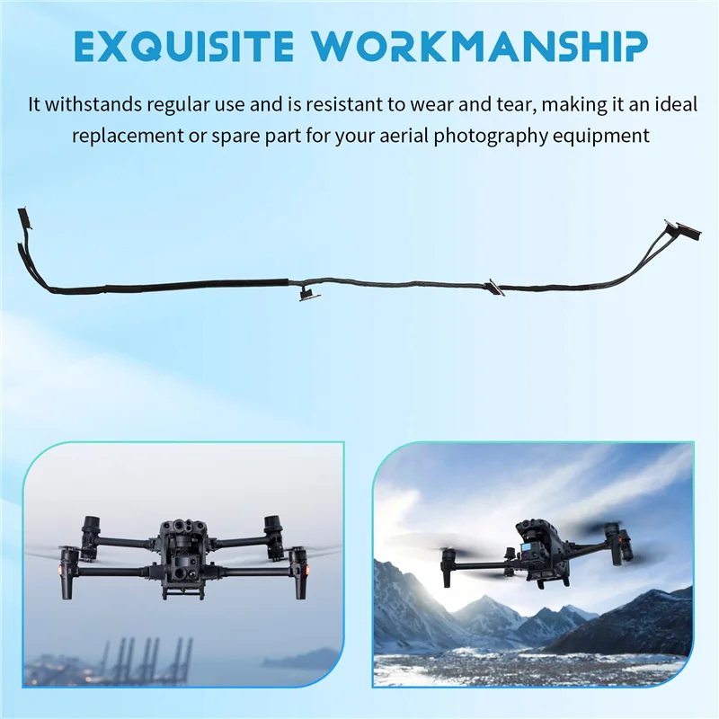 A003 para dji m30t câmera gimbal linha coaxial cabo ptz linha de sinal fio flexível de transmissão