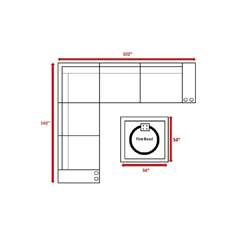 طقم جلوس فناء من الخيزران مناسب لجميع الأحوال الجوية مع وسائد لأربعة أشخاص - أثاث خارجي مريح للاسترخاء والتجمع #4
