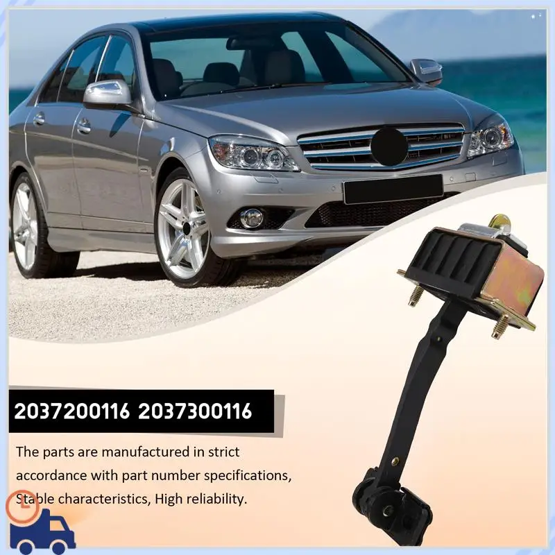 

Durable 4Pcs Car Front +Rear Door Check For Mercedes-Benz C230 C240 C280 C320 C350 2037200116 2037300116