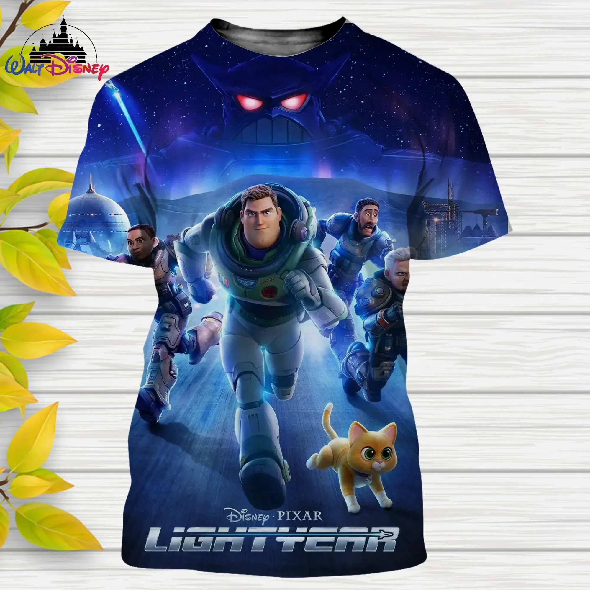 Buzz Lightyear Toy Story Cartoon Lightyear Disney men women Short Sleeve3D print t shirt Summer Casual Streetwear Tee Tops