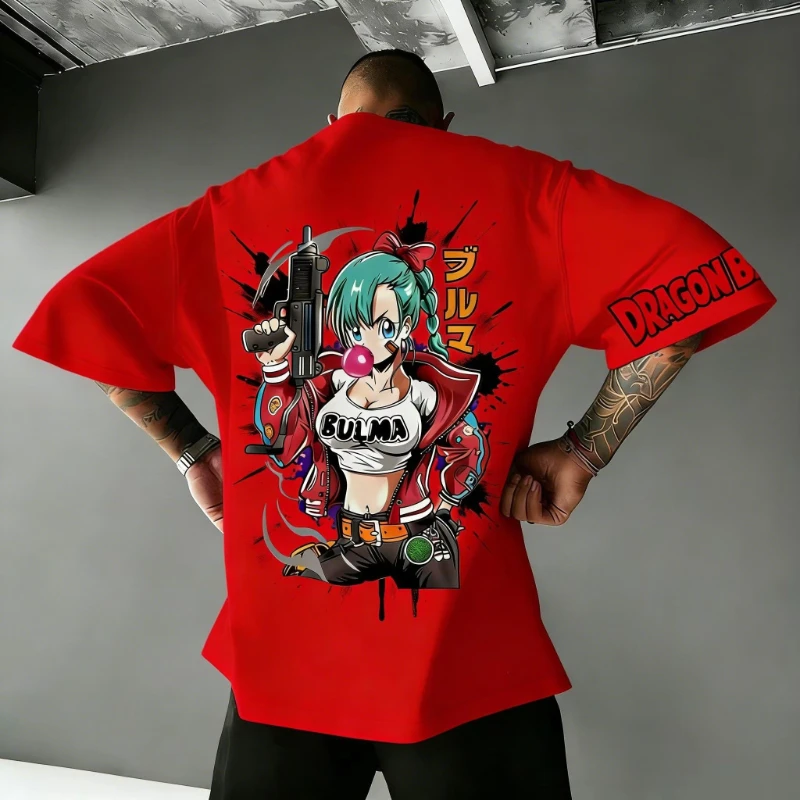 

Dragon Ball Bulma Anime T Shirt Men Women Cotton Short Sleeve Summer Tee Vintage Streetwear Casual Tops Graphic Print 2026 New