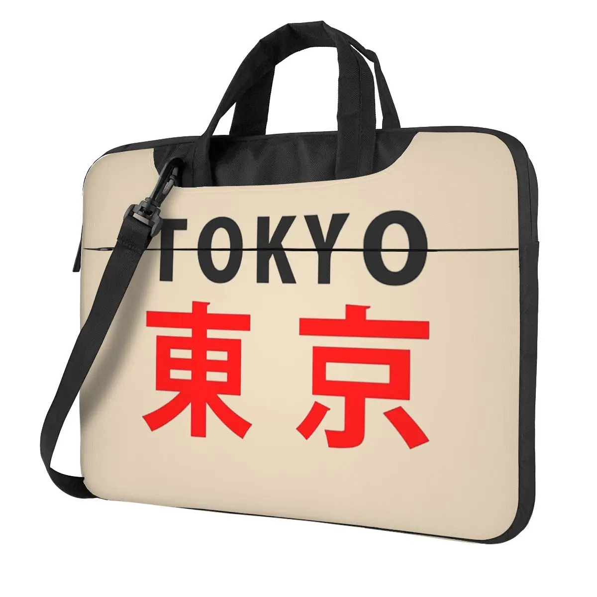 Japan Tokyo City Letter Logo Crossbody Laptop Bag Case Computer Bag 13 14 15.6 Inch Notebook Pouch for Macbook Pro Lenovo