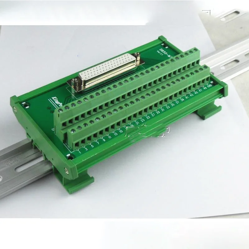 

Db50-m7 conversion terminal DB50 conversion board DR50 female terminal board The terminal station has a cover
