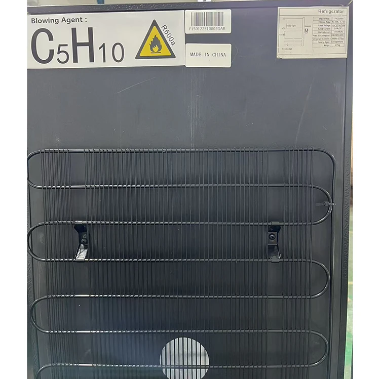 RV PARTS Electronic Dual Zone Dual Control Fridge Night Silent Mode Built In Ventilation Louvers High Efficiency 12V 24V