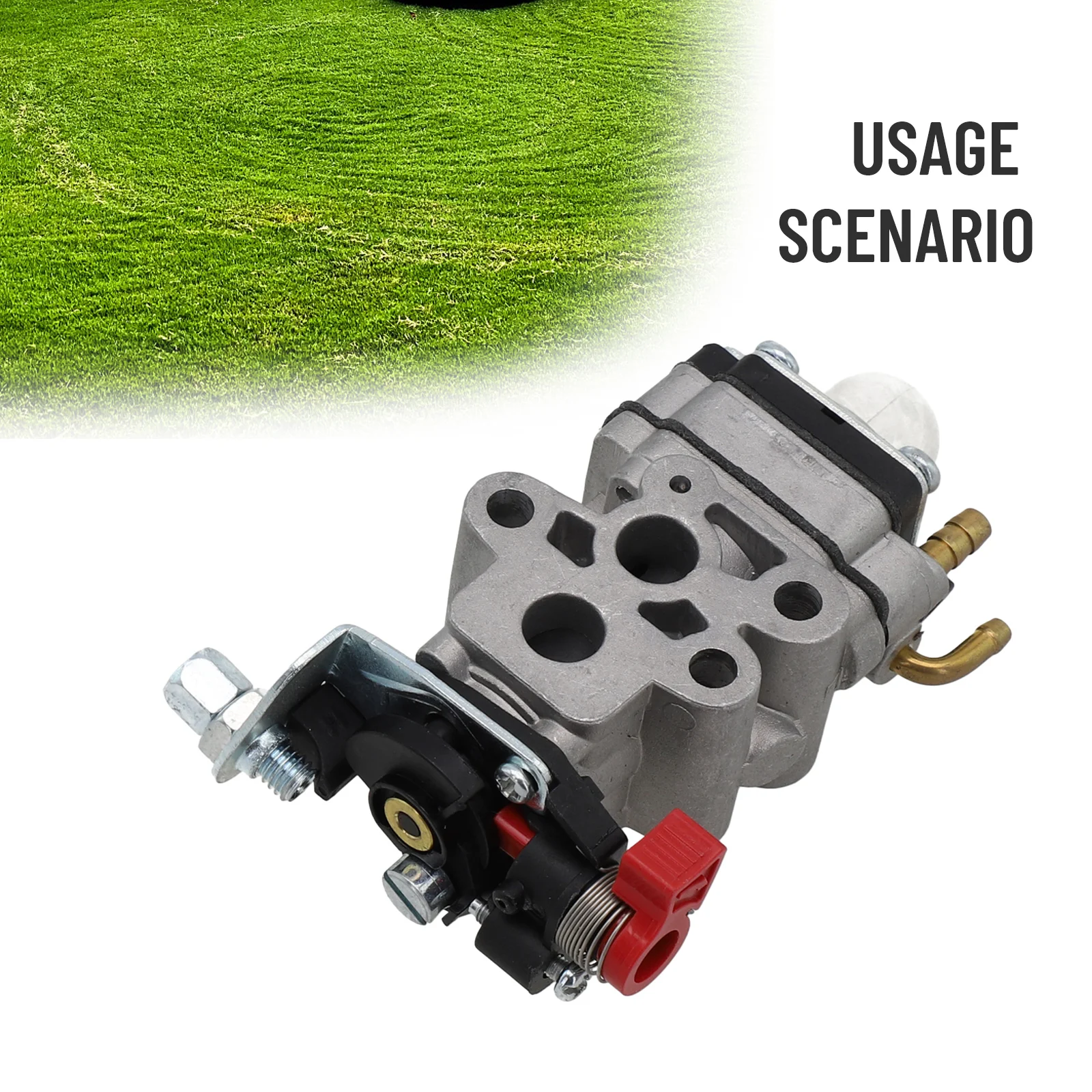 

Trimmer Carburetor Lawn Mower Accessories 1pcs Carburetor Assy For Kawasaki TJ27 For Kawasaki Trimmer Gardening New High Quality