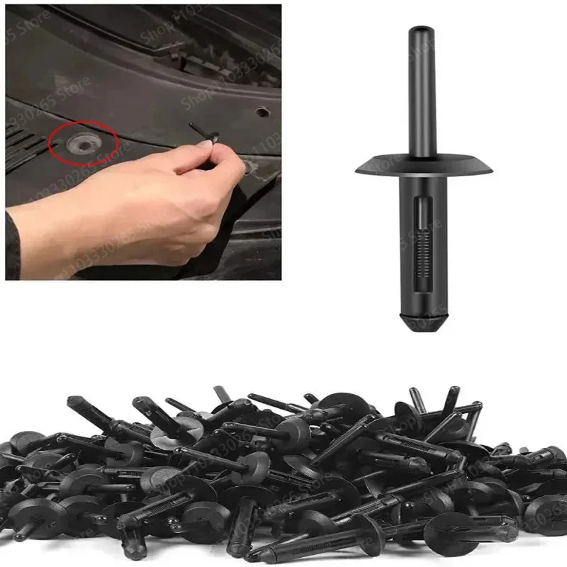 Automotive universal mudguard pad rivet fasteners bumper wheel arch decorative clip body repair kit body fasteners accessories