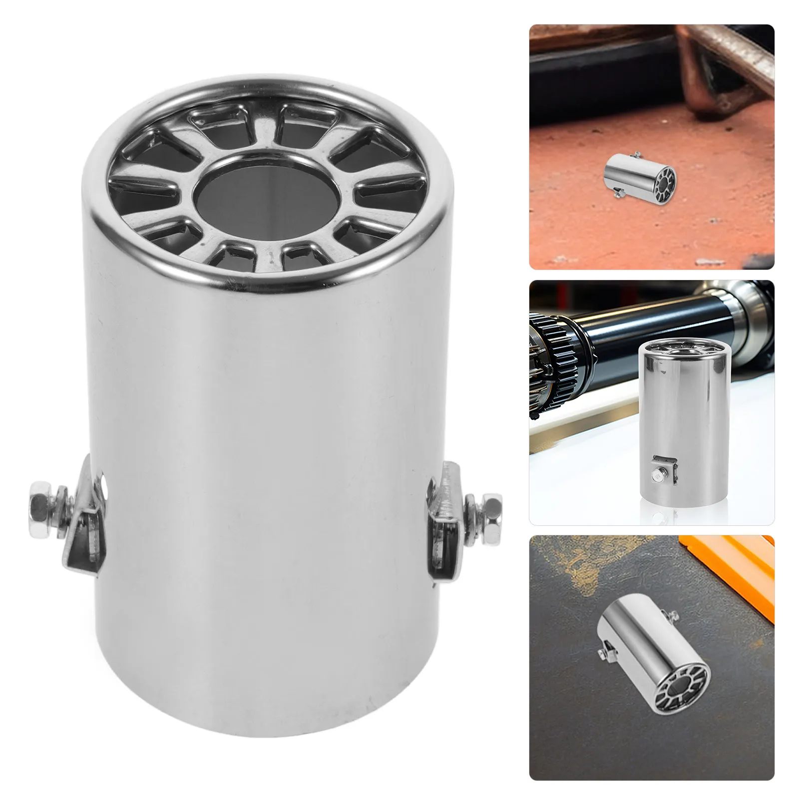 

Наконечник выхлопной трубы из нержавеющей стали, износостойкий, простой в установке, для модификации автомобильных выхлопных систем, снижения шума, сменный автомобильный наконечник.