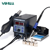 YIHUA 8786D-I Soldering Iron Hot Air Soldering Station 2in1 BGA SMD Solder Tool Welding Station 220V 110V Digital Rework Station