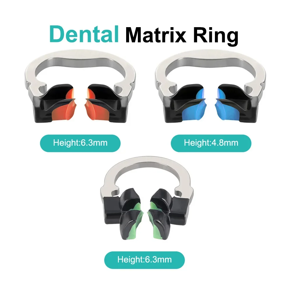 

Dental Sectional Matrix System Set Contoured Matrices Clip Ring Matrix Bands Wedge Knife Dental Wedges Plastic Kit Dentist Tools