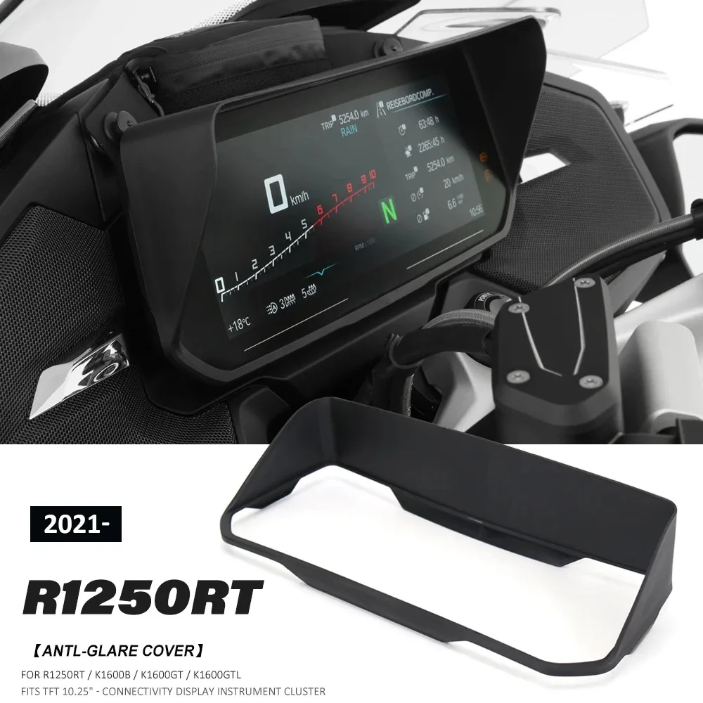 

New For BMW K1600B K1600GT K1600GTL K1600 B GT GTL 2022 - Instrument Hat Sun Visor Meter Cover Guard R 1250 RT R1250RT 2021 -