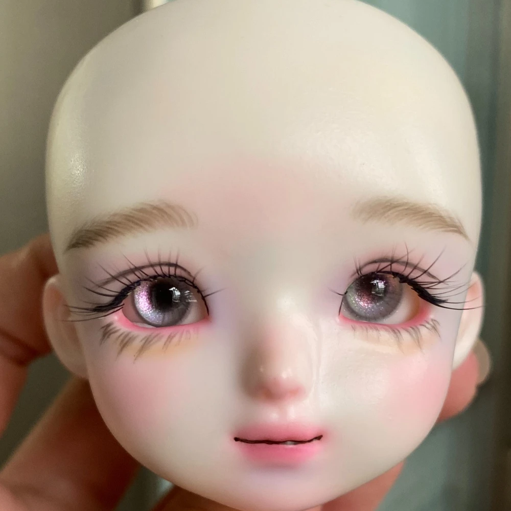 12/14/16/18mm Occhi della bambola per 1/3 1/4 1/6 Bjd Doll Gesso Bulbo oculare Imitazione Occhi di vetro Dress Up Giocattoli Accessori per bambole, Nessuna bambola