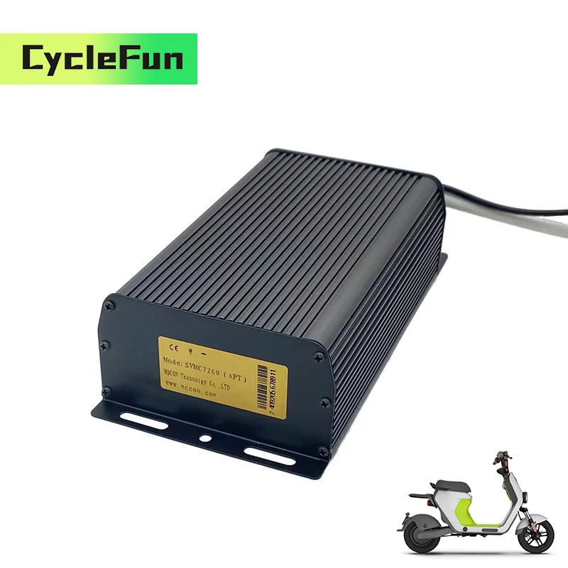 

Sabvoton 48V-72V SVMC7260-APT V2 2KW 60A BLDC высокоэффективный контроллер с датчиком Холла для электрического мотоцикла, скутера, электронного велосипеда