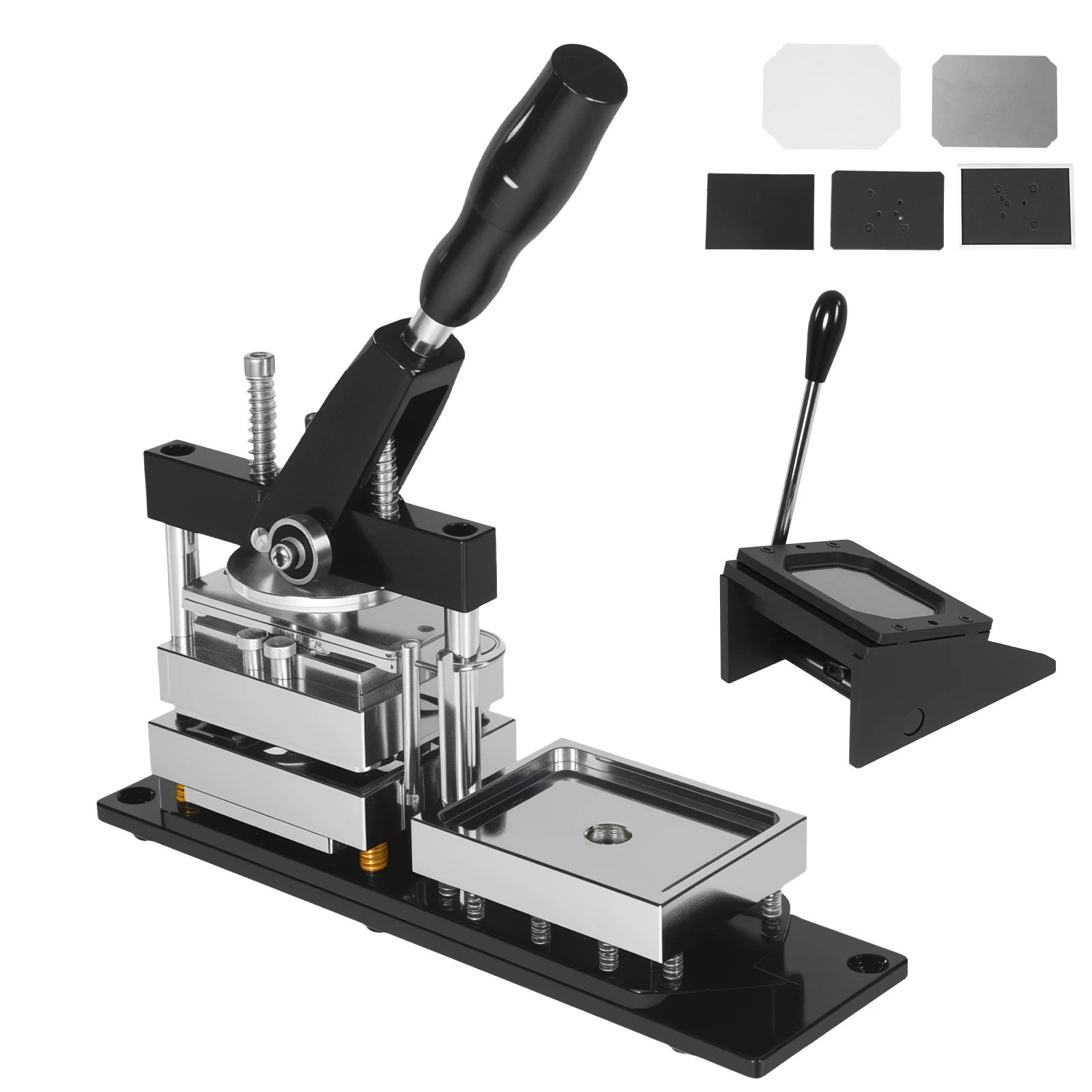 

Набор для изготовления прямоугольных магнитов на холодильник 3,5x2,5 дюйма, машина для создания наклеек на холодильник с резаком для бумаги и 100 комплектами расходных материалов
