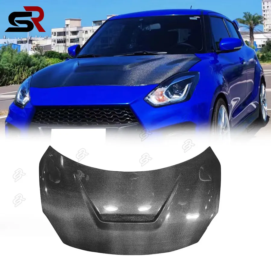 For Suzuki Swift Sports ZC33S Carbon fiber hood engine cover carbon fiber engine cover The hood of an automobil Body Kit