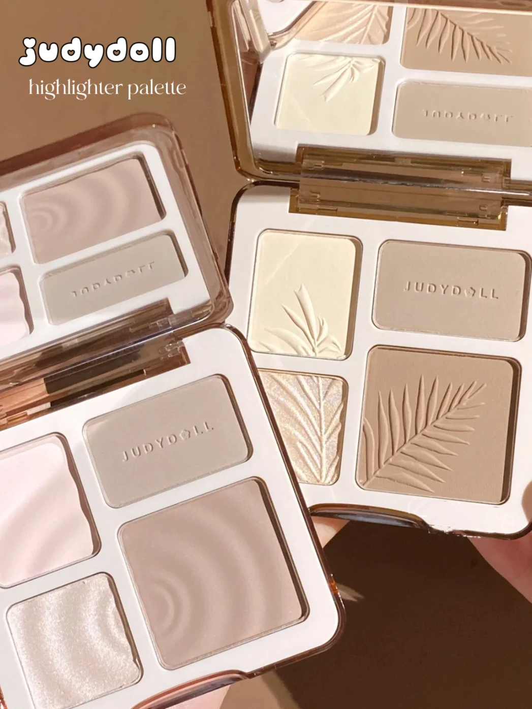 Paleta do konturowania twarzy 3D Judydoll, rozświetlacz, puder rozświetlający, długotrwały efekt, cień do nosa, kosmetyk do makijażu.