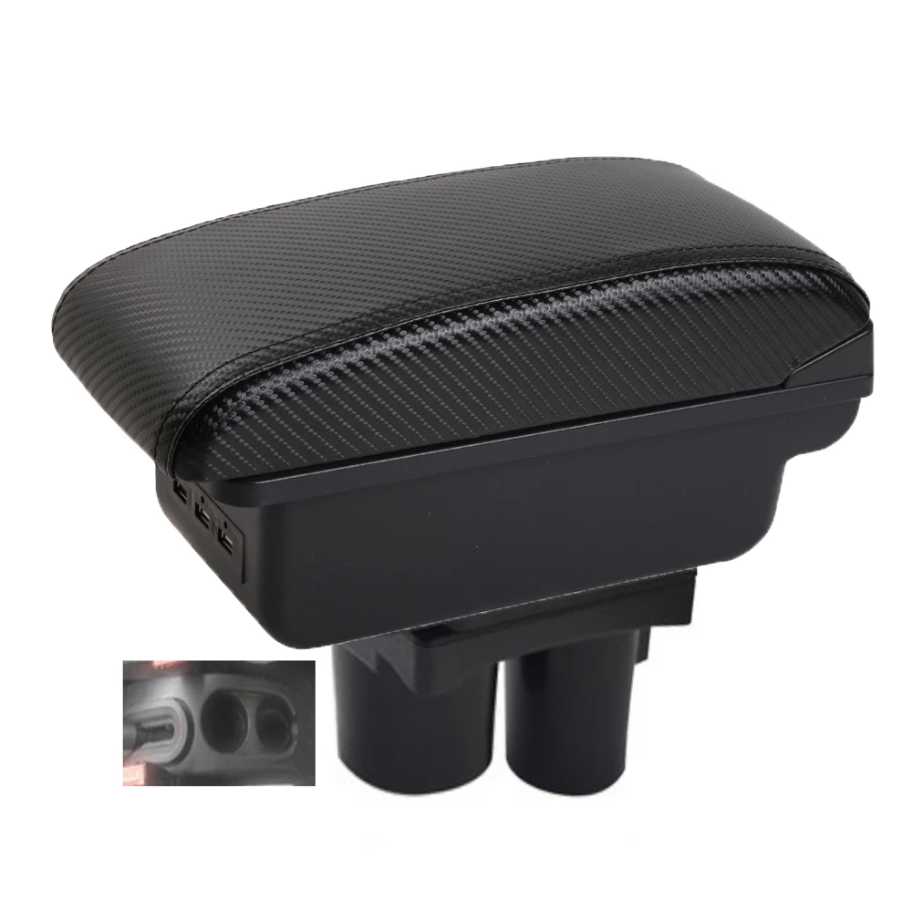 

Автомобильный подлокотник Citroen C2 C3, чехол для хранения центральной консоли, опора для локтя водителя, подлокотник