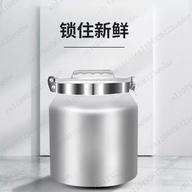 Large Capacity Pet Food Storage Bucket Cat Food Dog Food Storage Bucket Moisture-proof Sealed Blackout Storage Bucket
