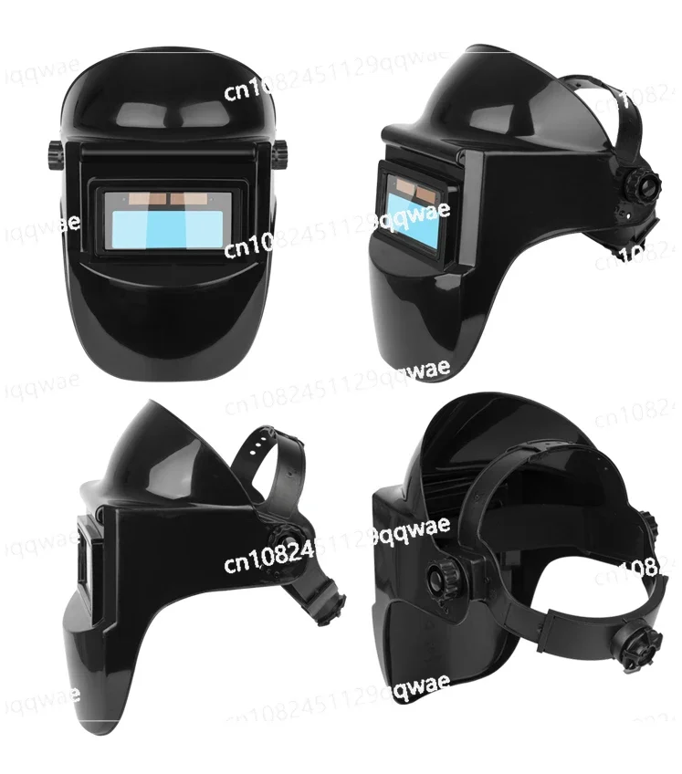 Welder Mask, Welding Cap, Automatic Dimming Mirror, Full Face Lightweight Head Mounted Argon Arc Welding