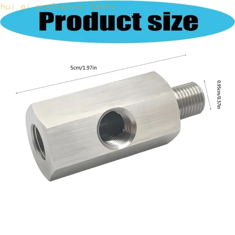 M10X1,0 Edelstahl-Öldruckadapter, geeignet für Erweiterungen und Messgeräte-Setups H8WE – Detail 6
