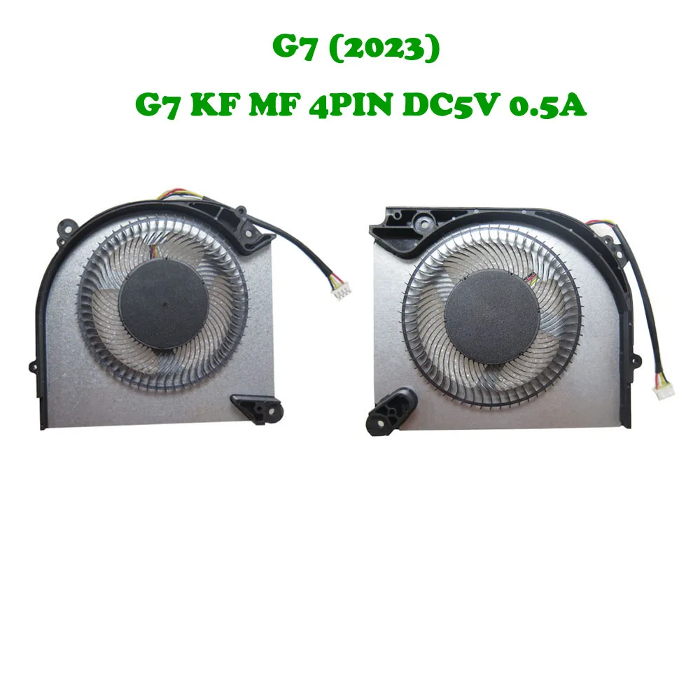 

Laptop CPU GPU FAN For Gigabyte G7 (2023) G7 KF MF 4PIN DC5V 0.5A New