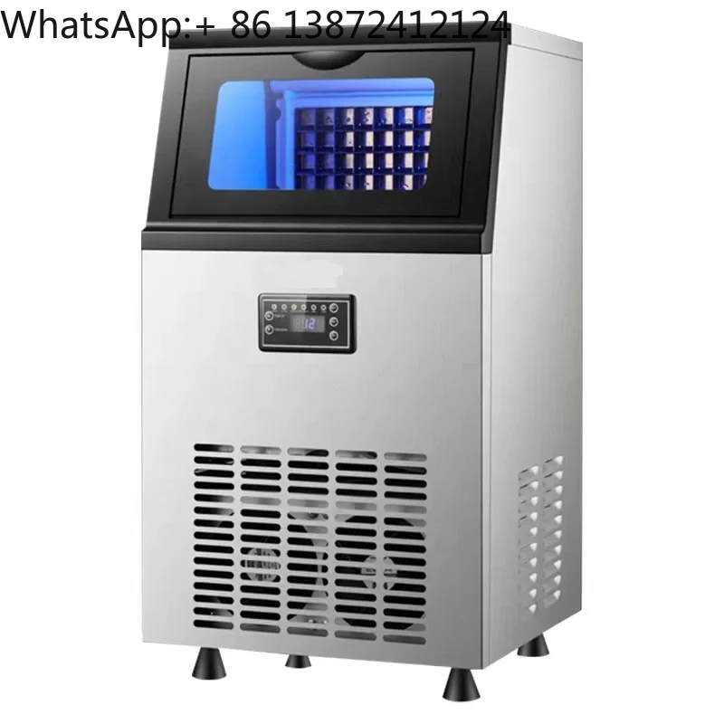 

Hotel Mini Ice Cube Maker Commercial Ice Cube Making Machine Ice Block Cube Ball Maker Machine